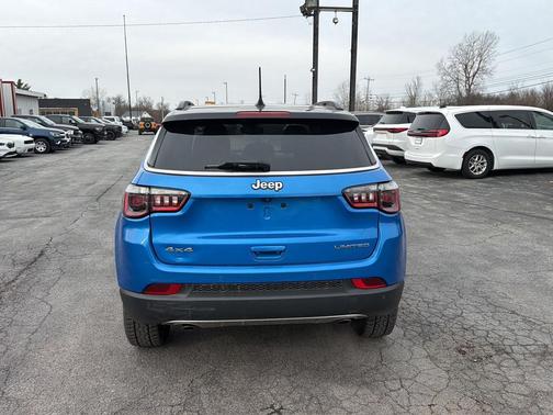 Laser Blue Pearlcoat 2023 Jeep Compass Limited