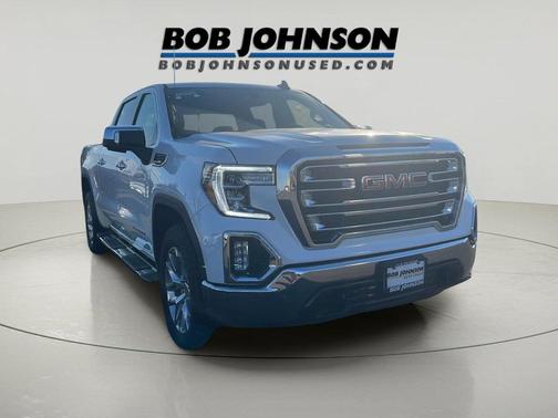 Summit White 2021 GMC Sierra 1500 SLT