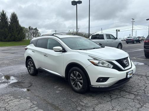 Pearl White 2015 Nissan Murano SV