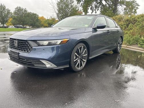 Canyon River Blue Metallic 2025 Honda Accord Hybrid Touring