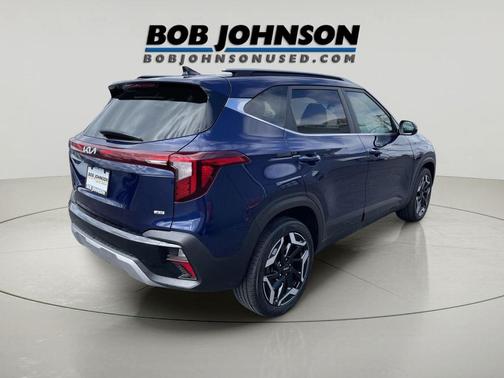 Dark Ocean Blue 2024 Kia Seltos SX Turbo
