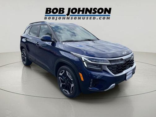 Dark Ocean Blue 2024 Kia Seltos SX Turbo