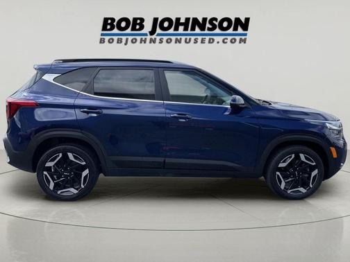 Dark Ocean Blue 2024 Kia Seltos SX Turbo