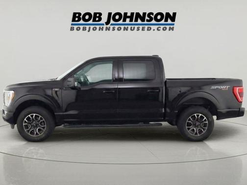 Agate Black Metallic 2021 Ford F-150 XLT
