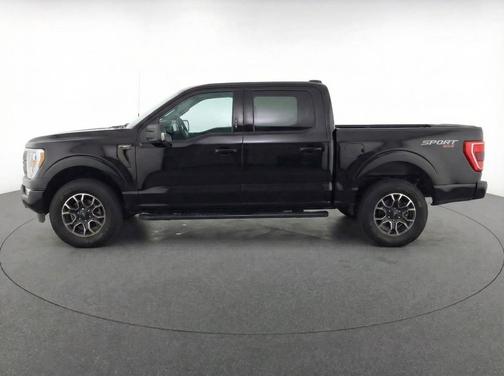 Agate Black Metallic 2021 Ford F-150 XLT