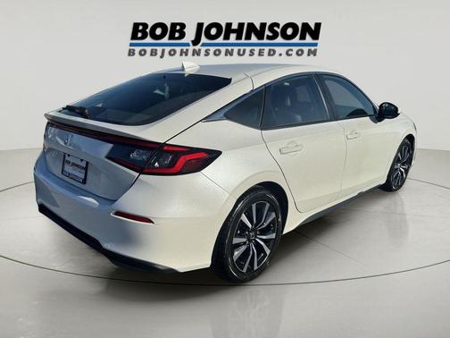 Platinum White Pearl 2024 Honda Civic EX-L