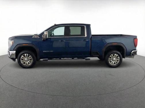 Pacific Blue Metallic 2022 GMC Sierra 2500 SLE