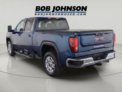 Pacific Blue Metallic 2022 GMC Sierra 2500 SLE