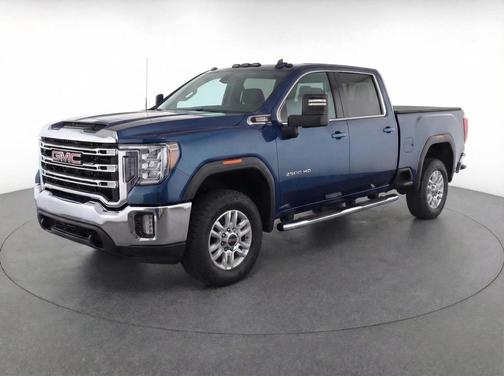 Pacific Blue Metallic 2022 GMC Sierra 2500 SLE
