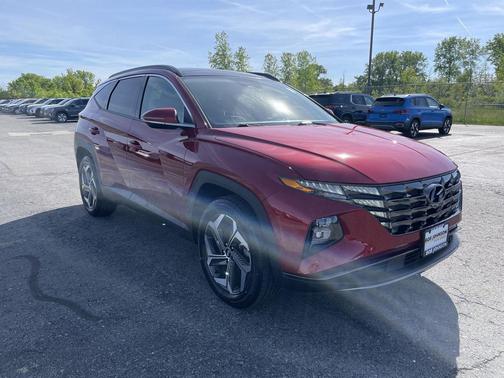 Ultimate Red 2024 Hyundai TUCSON Limited