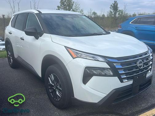 Glacier White 2025 Nissan Rogue S