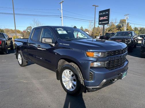 Northsky Blue Metallic 2021 Chevrolet Silverado 1500 Custom