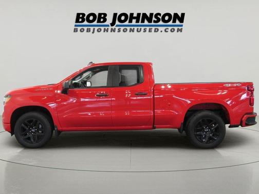 Red Hot 2023 Chevrolet Silverado 1500 Custom