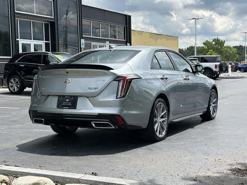 Argent Silver Metallic 2024 Cadillac CT4 Sport