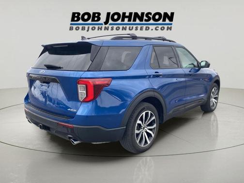 Atlas Blue Metallic 2023 Ford Explorer ST-Line