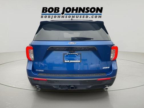 Atlas Blue Metallic 2023 Ford Explorer ST-Line