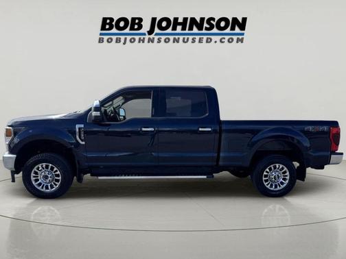 Antimatter Blue Metallic 2022 Ford F-250 XLT