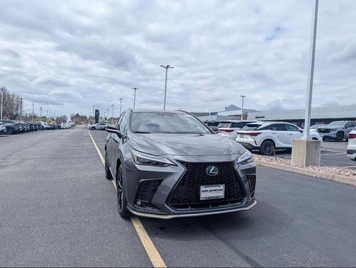 Cloudburst Gray 2024 Lexus NX 350 F SPORT Handling