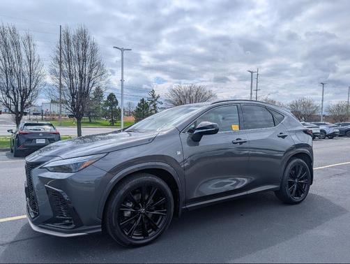 Cloudburst Gray 2024 Lexus NX 350 F SPORT Handling