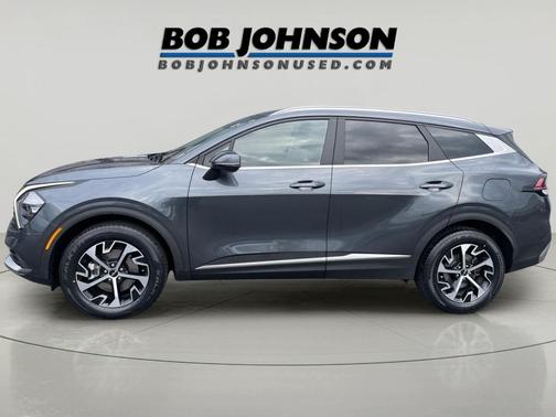 Gravity Gray 2023 Kia Sportage Hybrid EX