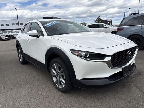 Snowflake White Pearl Mica 2023 Mazda CX-30 2.5 S Preferred Package