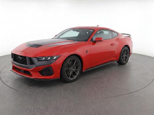 Race Red 2025 Ford Mustang Dark Horse Fastback