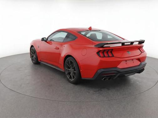 Race Red 2025 Ford Mustang Dark Horse Fastback