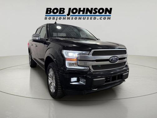 Agate Black Metallic 2019 Ford F-150 Platinum