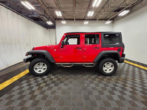 Firecracker Red Clearcoat 2017 Jeep Wrangler Unlimited Rubicon