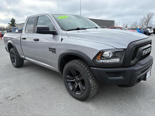 Billet Silver Metallic Clearcoat 2022 RAM 1500 Classic Warlock Quad Cab 4x4 6'4' Box