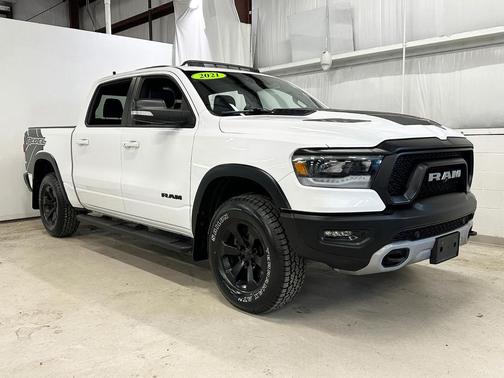 Bright White 2021 RAM 1500 Rebel