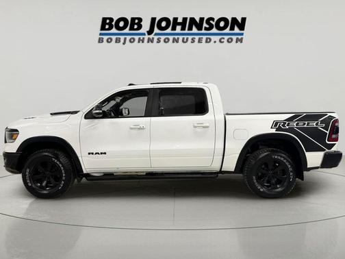Bright White 2021 RAM 1500 Rebel