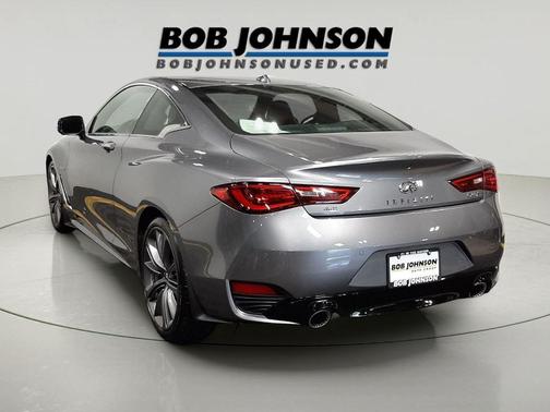 Graphite Shadow 2020 INFINITI Q60 3.0t Red Sport 400
