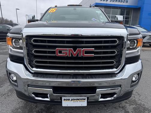 Onyx Black 2015 GMC Sierra 2500 SLT