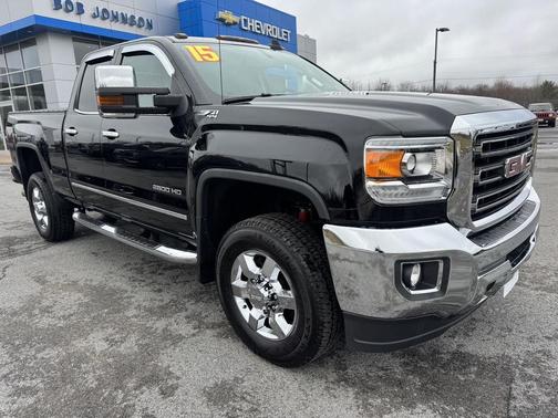 Onyx Black 2015 GMC Sierra 2500 SLT
