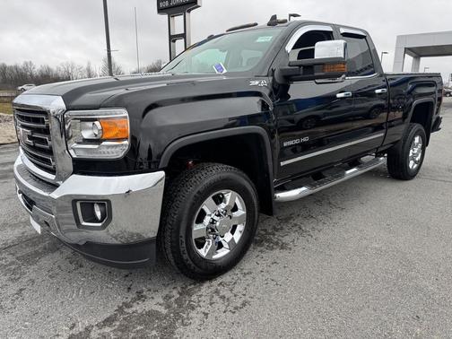 Onyx Black 2015 GMC Sierra 2500 SLT