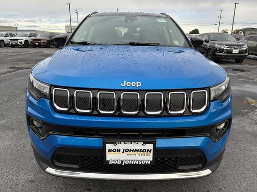 Laser Blue Pearlcoat 2022 Jeep Compass Limited