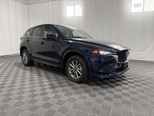 Deep Crystal Blue Mica 2025 Mazda CX-5 2.5 S Preferred Package