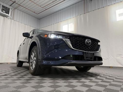 Deep Crystal Blue Mica 2025 Mazda CX-5 2.5 S Preferred Package