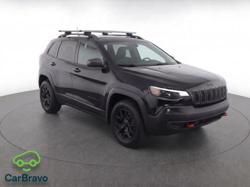 Diamond Black Crystal Pearlcoat 2020 Jeep Cherokee Trailhawk Elite