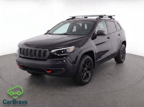 Diamond Black Crystal Pearlcoat 2020 Jeep Cherokee Trailhawk Elite