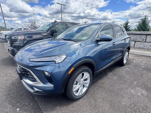 Ocean Blue Metallic 2024 Buick Encore GX Preferred