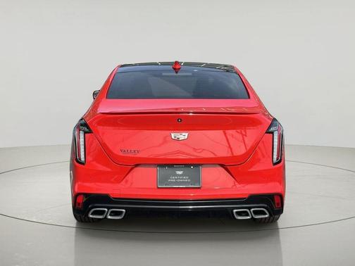 Velocity Red 2024 Cadillac CT4-V V-Series