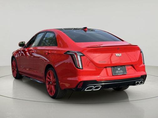Velocity Red 2024 Cadillac CT4-V V-Series