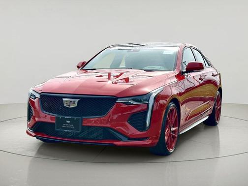 Velocity Red 2024 Cadillac CT4-V V-Series