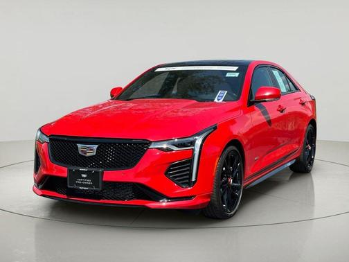 Velocity Red 2024 Cadillac CT4-V V-Series