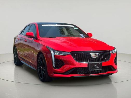 Velocity Red 2024 Cadillac CT4-V V-Series
