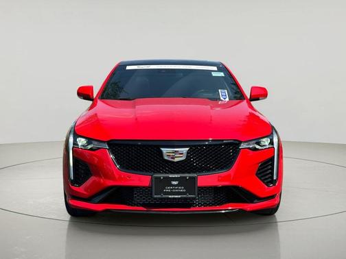 Velocity Red 2024 Cadillac CT4-V V-Series