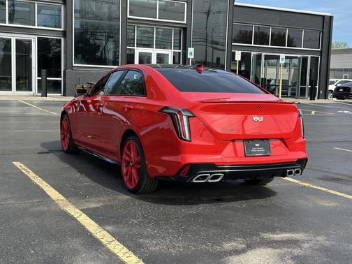 Velocity Red 2024 Cadillac CT4-V V-Series