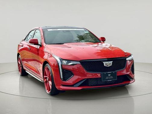 Velocity Red 2024 Cadillac CT4-V V-Series